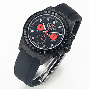 【DIW 腕時計を改造する】デイトナコピー時計 RAINBOW BLACK、高い機能性持っている腕時計